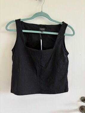 Tanoa black top new NWT spring summer Hawaii